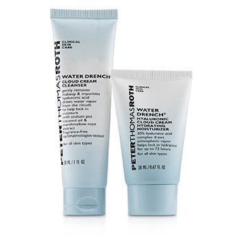 Peter Thomas Roth Hyaluronic Happy Hour 2-Piece Kit: 1x Cleanser 30ml + 1x Moisturizer 20ml (Hyaluronic Happy Hour 2-Piece Kit: 1x Cleanser 30ml + 1x Moisturizer 20ml)