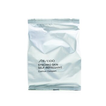 Shiseido Synchro Skin Self Refreshing Cushion Compact Foundation - # 120 Gading (Synchro Skin Self Refreshing Cushion Compact Foundation - # 120 Ivory)