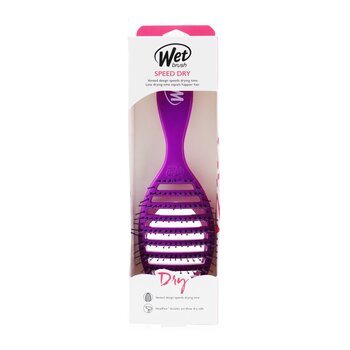 Wet Brush Kecepatan Detangler Kering - # Ungu (Speed Dry Detangler - # Purple)
