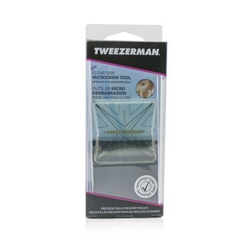 Tweezerman Alat Microderm Kulit Bening - Di Rumah Mikrodermabrasi (Clear Skin Microderm Tool - At Home Microdermabrasion)