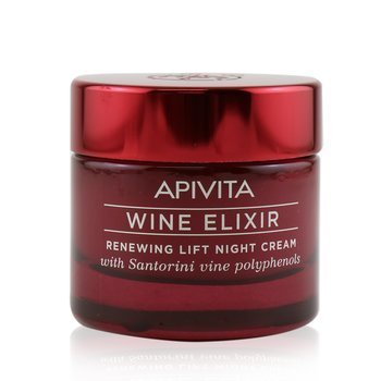 Apivita Wine Elixir Memperbarui Krim Malam Angkat (Wine Elixir Renewing Lift Night Cream)