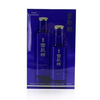 Sekkisei Excellent Lotion &Emulsion Set: Lotion Sangat Baik 200ml + Emulsi sangat baik 140ml