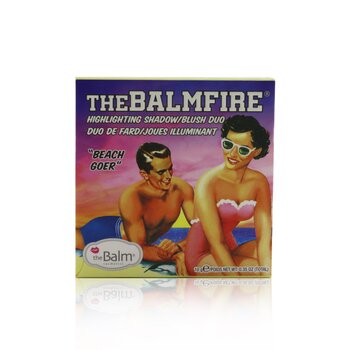 TheBalm Thebalmfire (Menyoroti Shadow /Blush Duo) - # Beach Goer (Thebalmfire (Highlighting Shadow/Blush Duo) - # Beach Goer)