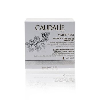 Caudalie Vinoperfect Dark Spot Mengoreksi Krim Malam Glikolat (Vinoperfect Dark Spot Correcting Glycolic Night Cream)