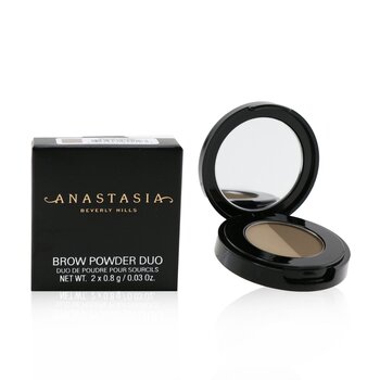 Duo Bubuk Alis - # Medium Brown (Brow Powder Duo - # Medium Brown)