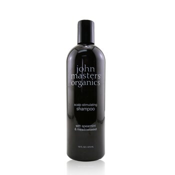 John Masters Organics Scalp Stimulating Shampoo dengan Spearmint &Meadowsweet (Scalp Stimulating Shampoo with Spearmint & Meadowsweet)