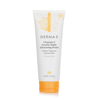 Derma E Pasta Pembersih Harian Vitamin C Lembut (Vitamin C Gentle Daily Cleansing Paste)