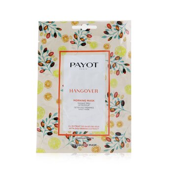 Payot Masker Pagi (Hangover) - Detox &Radiance Sheet Mask (Morning Mask (Hangover) - Detox & Radiance Sheet Mask)