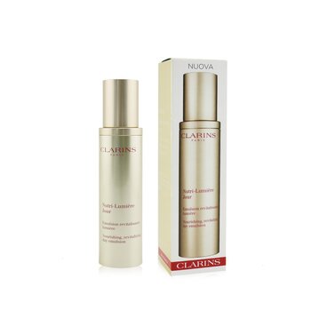 Clarins Nutri-Lumiere Jour Bergizi, Revitalisasi Hari Emulsi (Nutri-Lumiere Jour Nourishing, Revitalizing Day Emulsion)