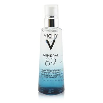 Vichy Mineral 89 Fortifying & Plumping Daily Booster (89% Air Mineralisasi + Asam Hialuronat) (Mineral 89 Fortifying & Plumping Daily Booster (89% Mineralizing Water + Hyaluronic Acid))