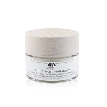 Tiga Bagian Harmoni Siang / Malam Eye Cream Duo Untuk Pembaruan, Perbaikan &Radiance