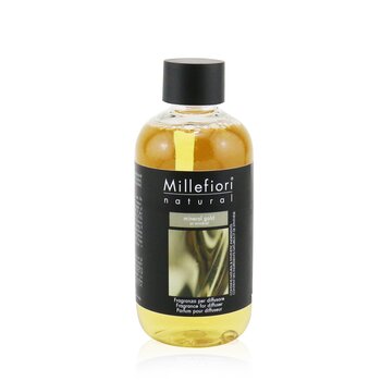 Millefiori Isi Ulang Diffuser Fragrance Alami - Mineral Emas (Natural Fragrance Diffuser Refill - Mineral Gold)
