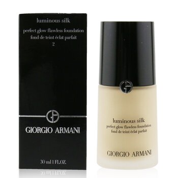 Giorgio Armani Yayasan Sutra Bercahaya - # 2 (Gading) (Luminous Silk Foundation - # 2 (Ivory))