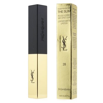 Yves Saint Laurent Rouge Pur Couture The Slim Leather Matte Lipstick - # 28 True Chili (Rouge Pur Couture The Slim Leather Matte Lipstick - # 28 True Chili)