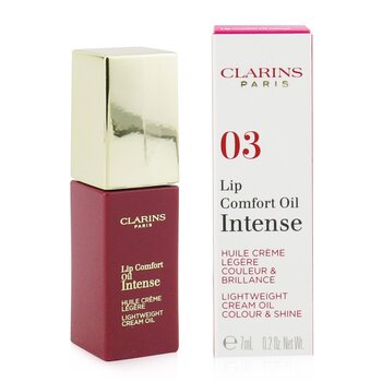 Clarins Minyak Kenyamanan Bibir Intens - # 03 Raspberry Intens (Lip Comfort Oil Intense - # 03 Intense Raspberry)