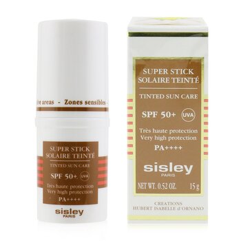 Sisley Super Stick SPF 50+ UVA Tinted Sun Care (Perlindungan Sangat Tinggi &Sangat Tahan Air) (Super Stick SPF 50+ UVA Tinted Sun Care (Very High Protection & Very Water Resistant))