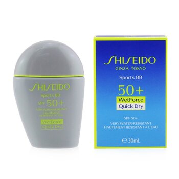 Shiseido Olahraga BB SPF 50+ Cepat Kering &Sangat Tahan Air - # Medium (Sports BB SPF 50+ Quick Dry & Very Water Resistant - # Medium)