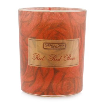 The Candle Company (Carroll & Chan) Lilin Nazar Lilin Nazar 100% Lebah - Mawar Merah Merah (100% Beeswax Votive Candle - Red Red Rose)
