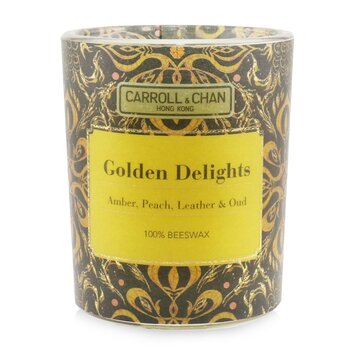The Candle Company (Carroll & Chan) Lilin Nazar Lilin Nazar 100% Lebah - Golden Delights (100% Beeswax Votive Candle - Golden Delights)