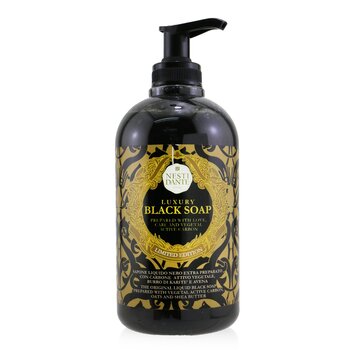 Nesti Dante Sabun Hitam Cair Mewah Dengan Vegetal Active Carbon (Edisi Terbatas) (Luxury Liquid Black Soap With Vegetal Active Carbon (Limited Edition))