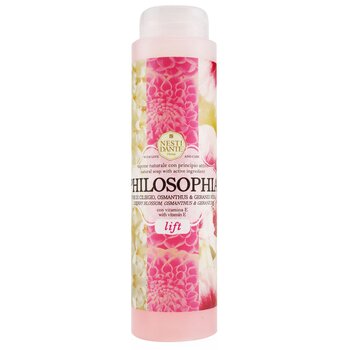 Nesti Dante Philosophia Shower Gel - Angkat - Bunga Sakura, Osmanthus & Geranium (Philosophia Shower Gel - Lift - Cherry Blossom, Osmanthus & Geranium)