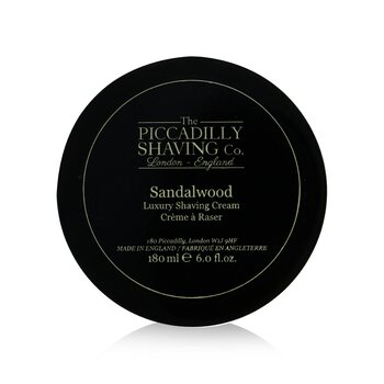 The Piccadilly Shaving Co. Krim Cukur Mewah Cendana (Sandalwood Luxury Shaving Cream)