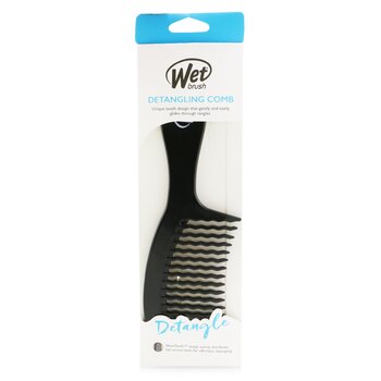 Wet Brush Menguraikan Sisir - # Hitam (Detangling Comb - # Black)