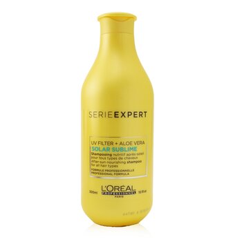 Professionnel Serie Expert - Solar Sublime UV Filter + Aloe Vera After-Sun Nourishing Shampoo (Untuk Semua Jenis Rambut)