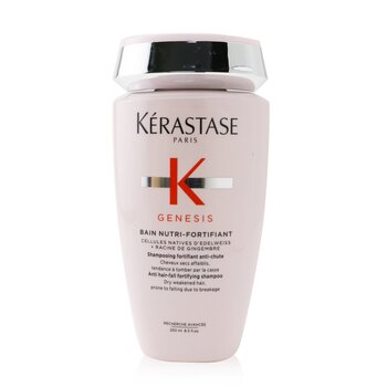 Kerastase Genesis Bain Nutri-Fortifiant Anti Hair-Fall Fortifying Shampoo (Rambut Kering Melemah, Rentan Jatuh Karena Kerusakan) (Genesis Bain Nutri-Fortifiant Anti Hair-Fall Fortifying Shampoo (Dry Weakened Hair, Prone To Falling Due To Breakage))