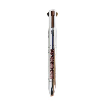 Brow Contour Pro 4 In 1 mendefinisikan & menyoroti pensil alis - # dalam (coklat hitam)