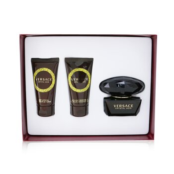 versace crystal noir 50ml gift set