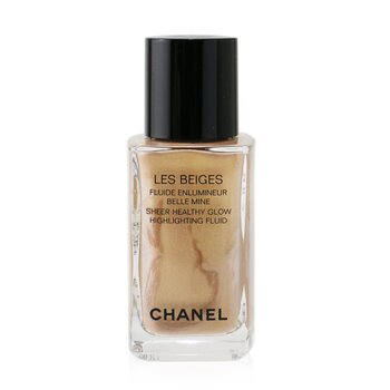 Chanel Les Beiges Sheer Healthy Glow Menyoroti Cairan - Sunkissed (Les Beiges Sheer Healthy Glow Highlighting Fluid - Sunkissed)