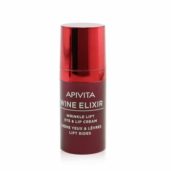 Apivita Wine Elixir Wrinkle Angkat Mata & Lip Cream (Wine Elixir Wrinkle Lift Eye & Lip Cream)
