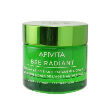 Apivita Lebah Radiant Tanda Penuaan & Anti-Kelelahan Gel-Cream - Tekstur Ringan (Bee Radiant Signs Of Aging & Anti-Fatigue Gel-Cream - Light Texture)