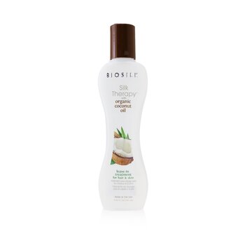 BioSilk Terapi Sutra dengan Perawatan Leave-In Minyak Kelapa (Untuk Rambut && Kulit) (Silk Therapy with Coconut Oil Leave-In Treatment (For Hair & Skin))
