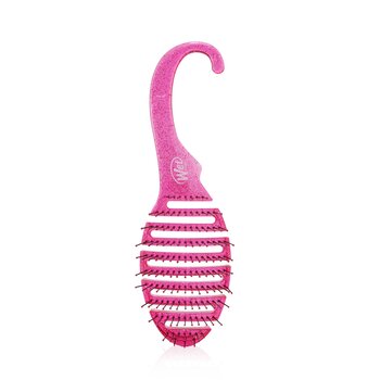 Wet Brush Shower Detangler - # Glitter Merah Muda (Shower Detangler - # Pink Glitter)