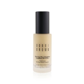 Bobbi Brown Kulit Panjang Memakai Foundation Tanpa Bobot SPF 15 - # Pasir Netral (Skin Long Wear Weightless Foundation SPF 15 - # Neutral Sand)