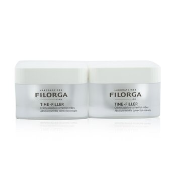 Filorga Time-Filler Duo Set: 2x Time-Filler Absolute Wrinkle Correction Cream 50ml (Time-Filler Duo Set: 2x Time-Filler Absolute Wrinkle Correction Cream 50ml)