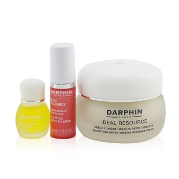 Sumber Daya Ideal Retexturizing Botanical Wonders Set: Radiance Cream 50ml + Smoothing Serum 5ml + Jasmine Aromatic Care 4ml