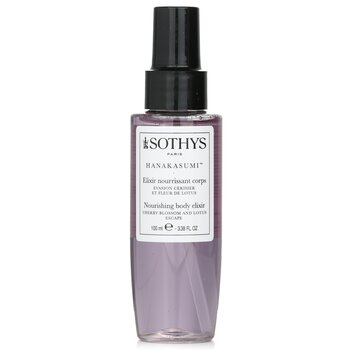 Sothys Elixir Tubuh Bergizi - Cherry Blossom &Lotus Escape (Nourishing Body Elixir - Cherry Blossom & Lotus Escape)