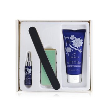 ERDA Total Care Kit Untuk kuku &Hands Kit: Minyak Kutikula 10ml + Krim Tangan &Kuku 100ml + File Kuku 1pc + Penyangga Kuku