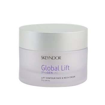 SKEYNDOR Global Lift Lift Contour Face &Neck Cream (Untuk Kulit Kering) (Global Lift Lift Contour Face & Neck Cream (For Dry Skin))