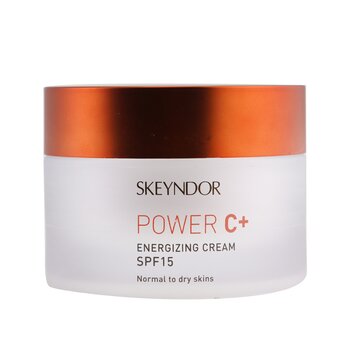 SKEYNDOR Power C + Energizing Cream SPF 15 - 3% Vit.C deriv. (Untuk kulit normal hingga kering) (Power C+ Energizing Cream SPF 15 - 3% Vit. C Deriv. (For Normal To Dry Skin))