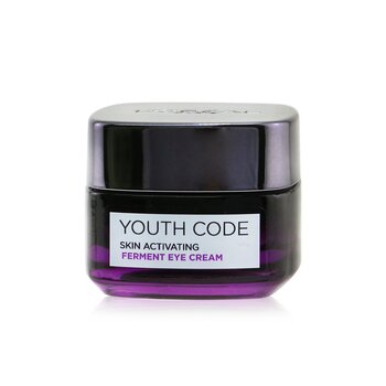 LOreal Krim Mata Pengaktif Kulit Kode Pemuda (Youth Code Skin Activating Ferment Eye Cream)