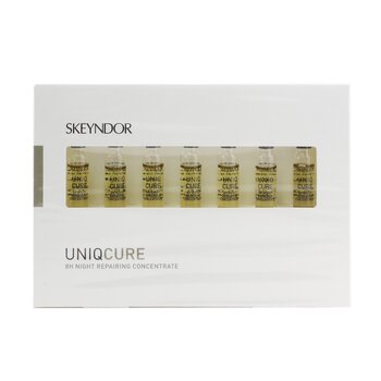 SKEYNDOR Uniqcure 8H Night Repairing Concentrate (Untuk Kulit Yang Rusak &Dengan Tanda-tanda Penuaan) (Uniqcure 8H Night Repairing Concentrate (For Damaged Skin & With Signs Of Ageing))