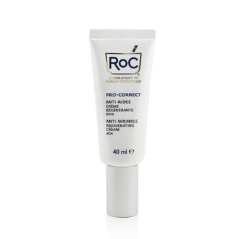 ROC Krim Kaya Peremajaan Anti-Kerut Pro-Benar - Retinol Canggih Dengan Asam Hialuronat (Pro-Correct Anti-Wrinkle Rejuvenating Rich Cream - Advanced Retinol With Hyaluronic Acid)