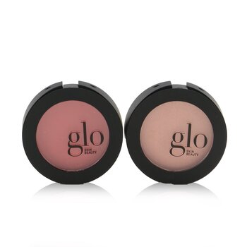Glo Skin Beauty Duo Blush On (1x Blush On + 1x Cream Blush) - # Surga Merah Muda (Blush Duo (1x Blush + 1x Cream Blush) - # Pink Paradise)