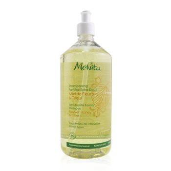 Melvita Sampo Keluarga Ekstra Lembut (Semua Jenis Rambut) (Extra-Gentle Family Shampoo (All Hair Types))