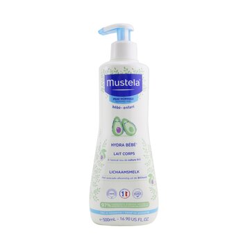 Mustela Hydra-Bebe Body Lotion Dengan Alpukat Organik - Kulit Normal (Hydra-Bebe Body Lotion With Organic Avocado - Normal Skin)