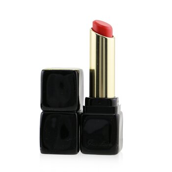 Guerlain Kisskiss Lipstik Matte Lembut - # 520 Karang Seksi (Kisskiss Tender Matte Lipstick - # 520 Sexy Coral)